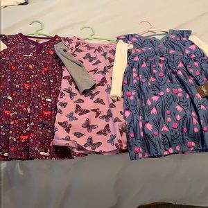 3 Tea Collection Dresses Size 4T
